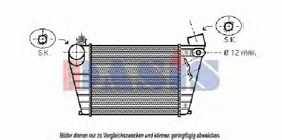 AKS DASIS 047005n -  Интеркулер
